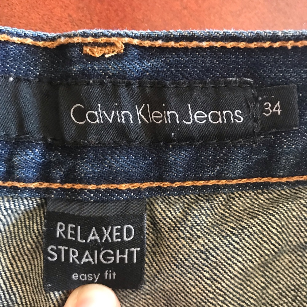 Calvin Klein Relaxed Straight easy fit jeans - Picture 2 of 3